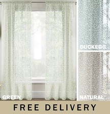 Willow Leaf Print on Linen