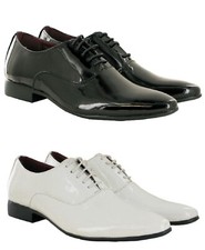 MENS FORMAL SHINY PATENT SMART