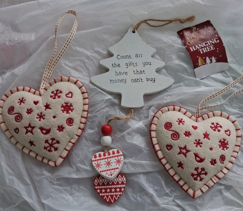 Christmas hanging decorations - christmas,