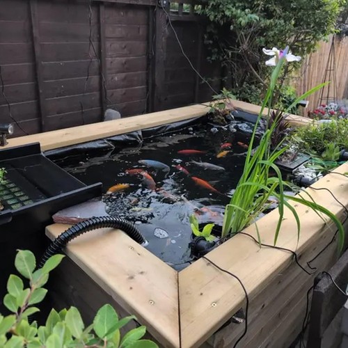 Diy timber garden - timber,
