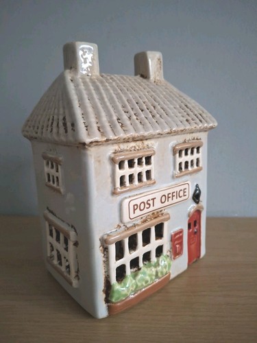 Post office tea light holder - post,