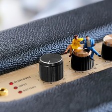  10 Pcs Guitar Knob Electric Potentiometer Control Knobs Aluminum