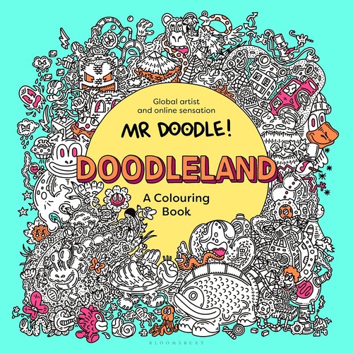 Doodleland colouring book - :, a