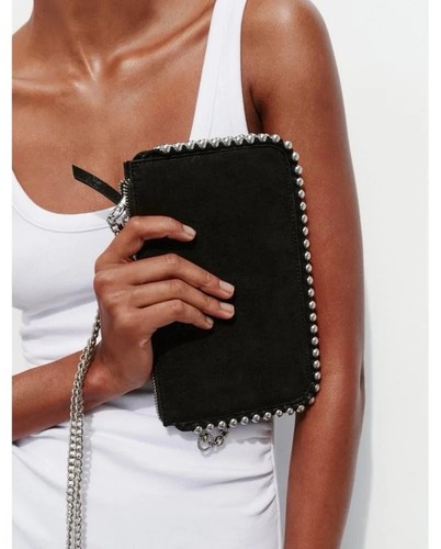 Zara ss20 studded studs black - ss20,