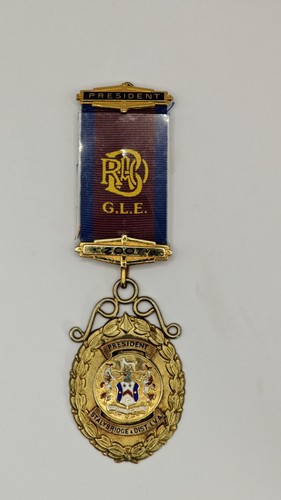 Raob gle president medal - gle,