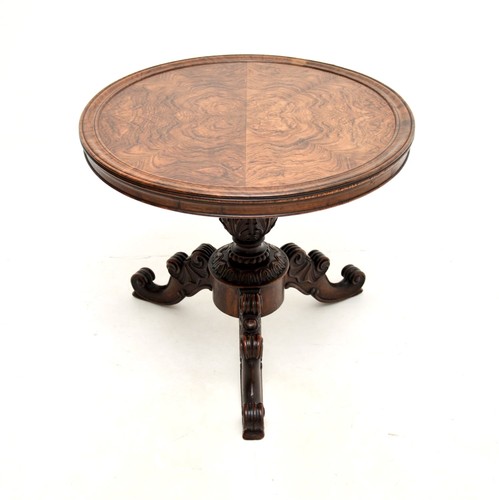Antique victorian burr walnut - antique,