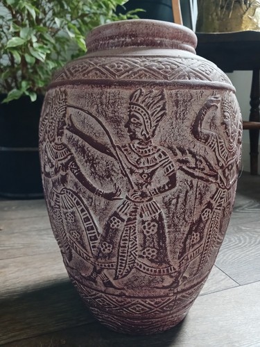 Large decorative vase ceramic - decorative,