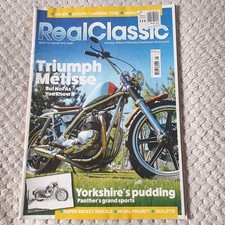 Real Classic Motorcycle Magazine August 2018 Triumph Metisse Ducati Honda 