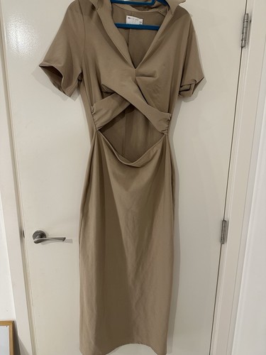 Asos cut out midi dress - , size