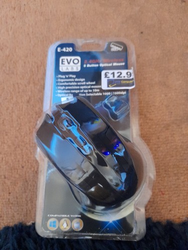 Evo labs wireless usb mouse - evo,