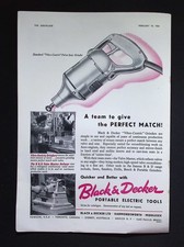 Original 1954 Advert Black &