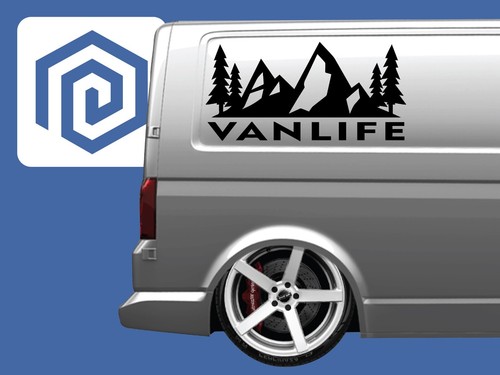 Van life single vinyl - single, decals