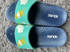 Boys Girls Non-slip Sliders Slippers Summer Soft Kids Pool Beach Shower Shoes