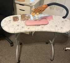 Nail Desk With Nail Practice