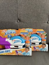 2x NERF Super Soaker Foam Fury