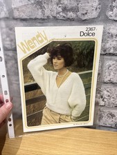 Wendy Womens Sweater Knitting
