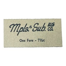 Vintage Minneapolis & Suburban