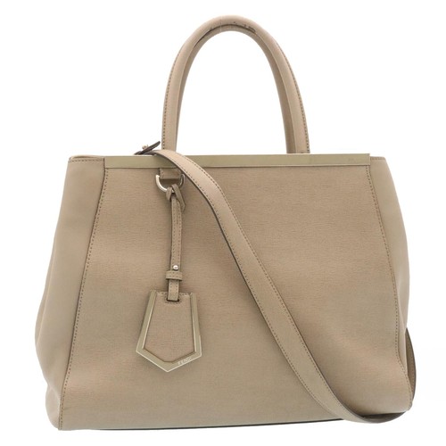 Fendi hand bag leather 2way - bag,