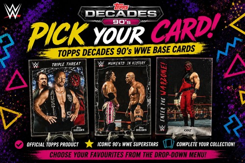 Topps decades wwe pick - topps,