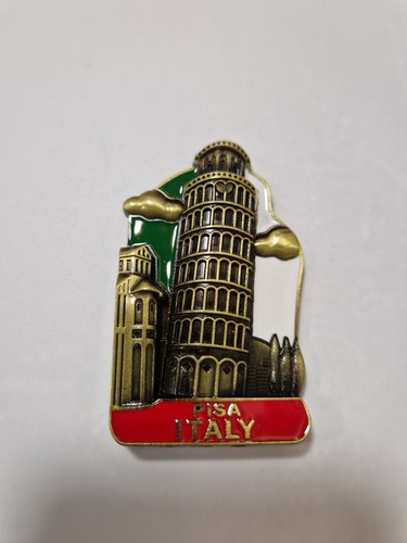 Souvenir fridge magnet pisa - 3d,