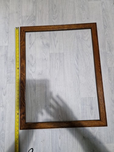 Antique oak picture - antique,