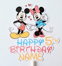 Mickey & Minnie Mouse Cake