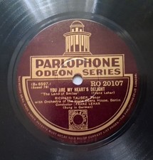 10" 78RPM RICHARD TAUBER - You