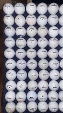 Mixed Branded Golf Balls x 100