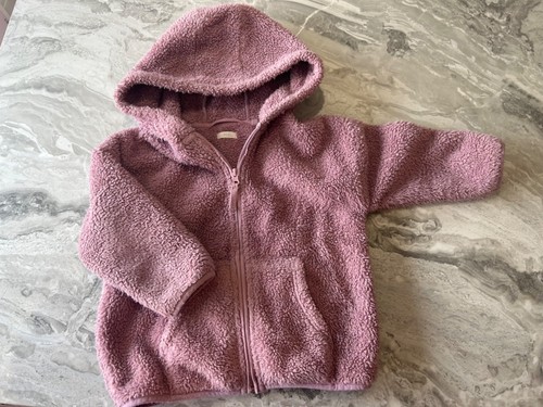 Mulberry purple hooded borg - purple,