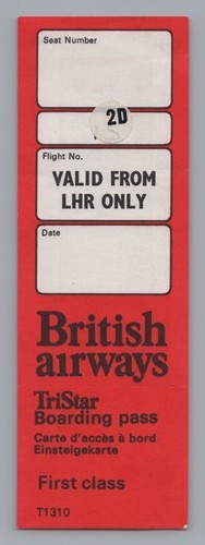 British airways tristar - british,