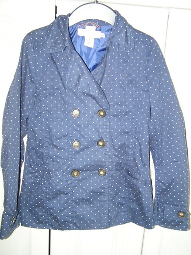 Navy blue polka dot - polka,