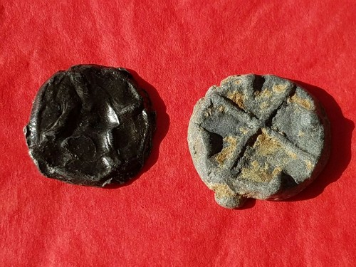 Superb design pair medieval - superb, of