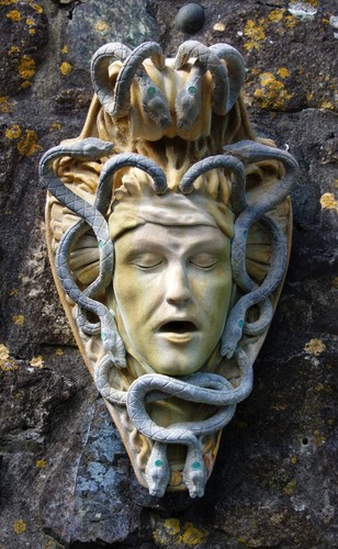 The tudor gate - the, head