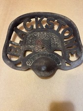Original vintage Blackstone Company Tractor Seat. Cast Iron
