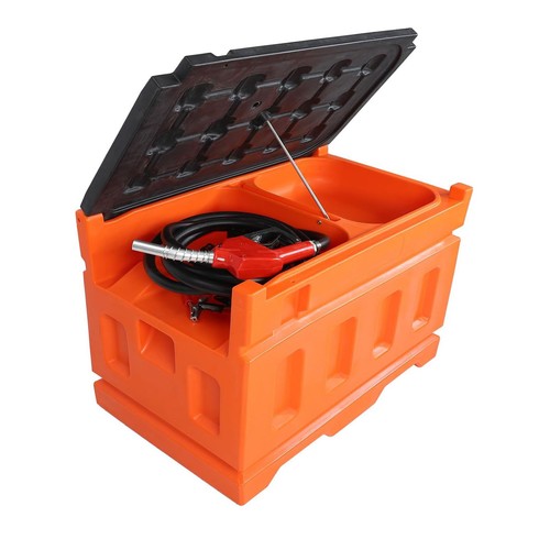 Orange 10gpm portable fuel - orange,