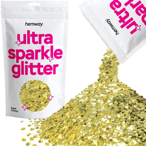 Cosmetic glitter super chunky - cosmetic,