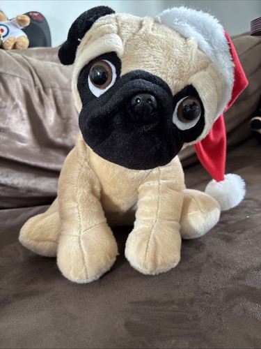 Adorable pug soft toy with - adorable,