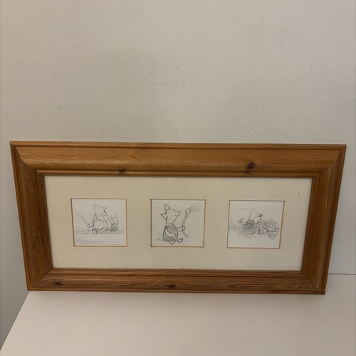 Vintage chunky pine framed - vintage, 18