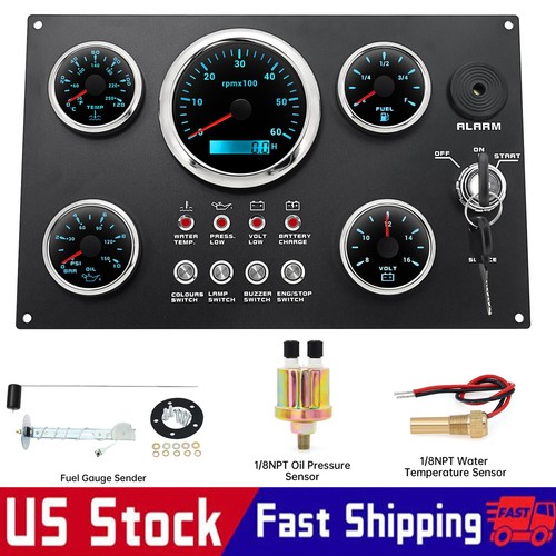 Gauge set with instrument - set,