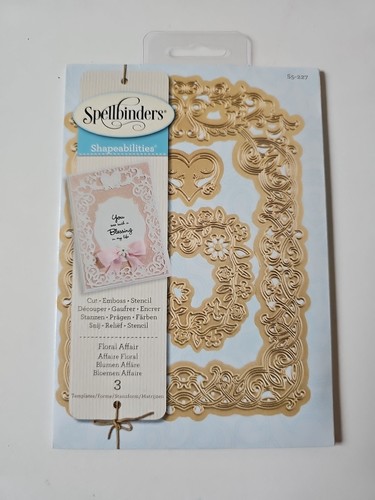 Spellbinders dies floral - dies,