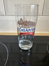 Kobanyai Hungarian Beer Glass 0.3l  Home Bar European Beer