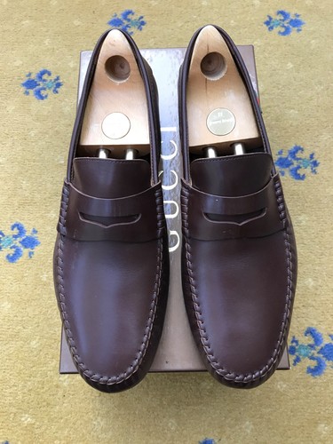 Gucci loafers leather - loafers,