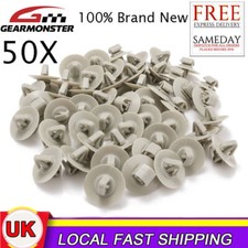 New 50pcs Trafic Side Door Moulding Panel Trim Clips For Vauxhall Vivaro/Renault