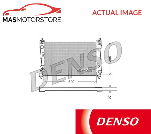 Engine cooling radiator denso - cooling,
