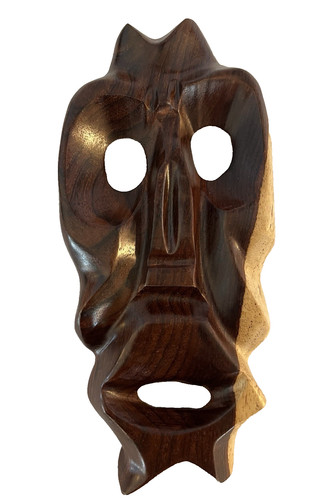 Vintage hand carved abstract - vintage,