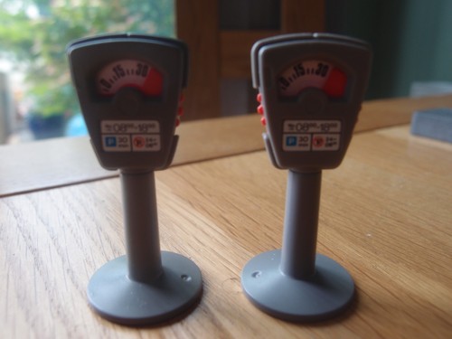 Vintage playmobil parking - vintage,