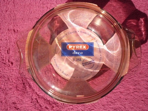 Pyrex deco litre round - pyrex,