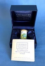 Crummles Hand Painted Enamel Pill Box - Tortoise Design