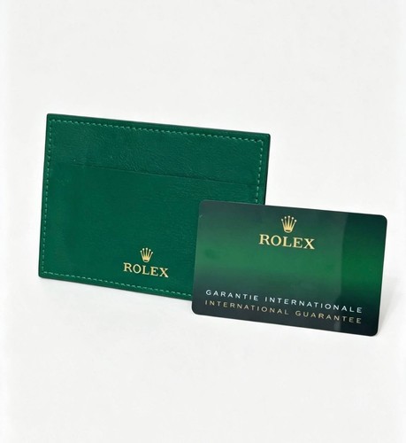 Rolex green guarantee - guarantee, card
