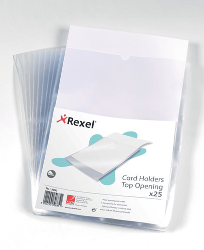Rexel nyrex card holders - rexel,